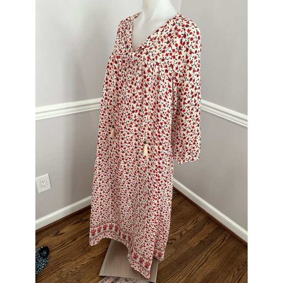 SOLD - ANINE BING Darcy 100% Silk Floral Print - Picture 7 of 9